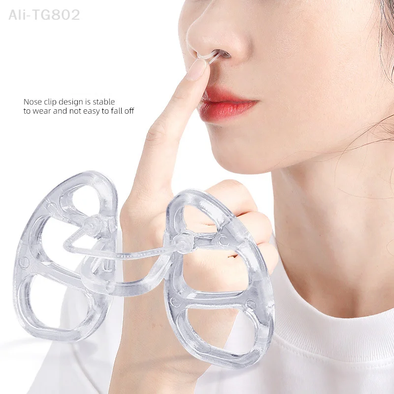 1/4Pcs Anti-Snoring Nose Clip Device Stop Snore Sleeping Aid Nasal Dilators for Better Sleep Breath Aid Equipment