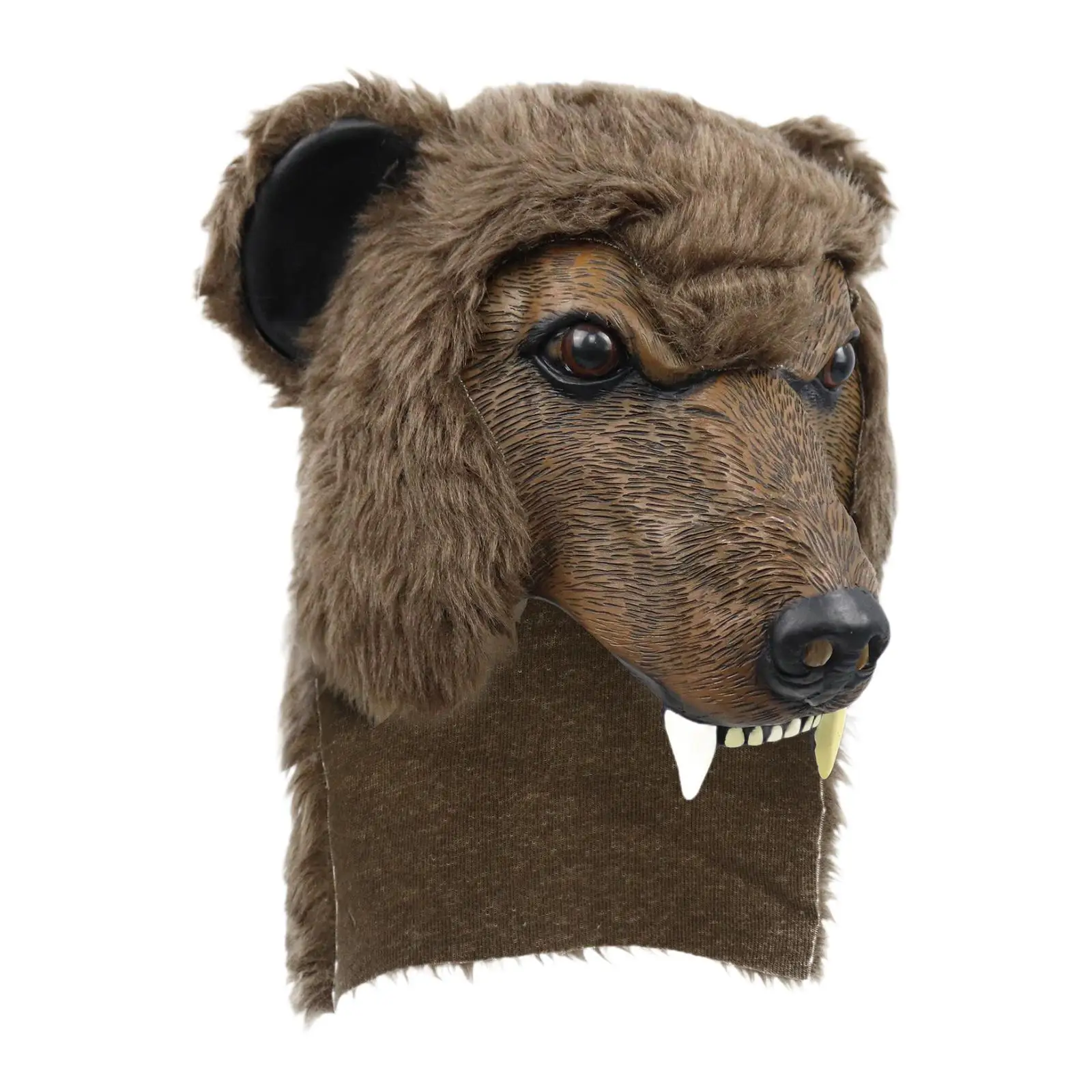 

Bear Head Mask Realistic Halloween Cosplay Mask for Club Masquerade Bar Festival