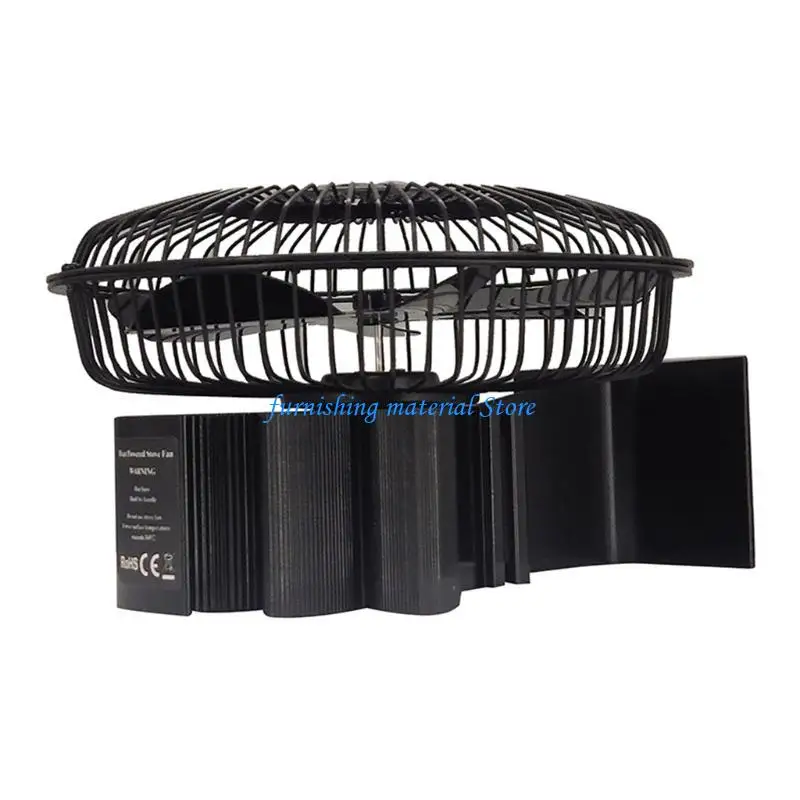 مروحة موقد تعمل بالطاقة الحرارية Y5GD مع غطاء لتدفق هواء أكبر صديق للبيئة #3