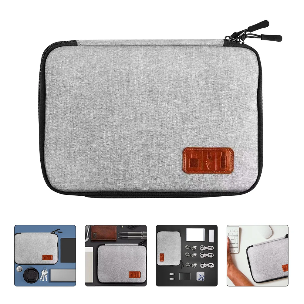 

Digital Accessories Organizer Bag Portable Cable Storage Case Data Line USB Earphone Storage Pouch Electronics