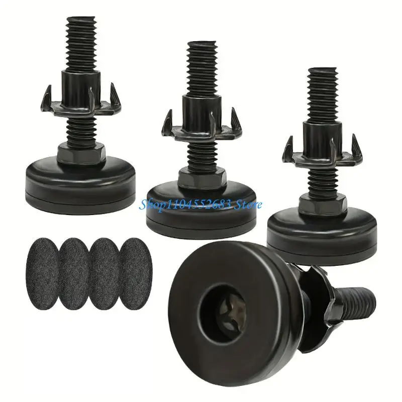 

Y6GD 4pcs Leveling Legs For Home Use Scratch Resistant Bottom Easy To Install