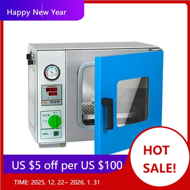 

Lab Industrial Vacuum Dryer Oven Drying Cabinet Machine Lab Drying Equipment 25L 54L Vacuum Air Dry Oven Horno De Secado