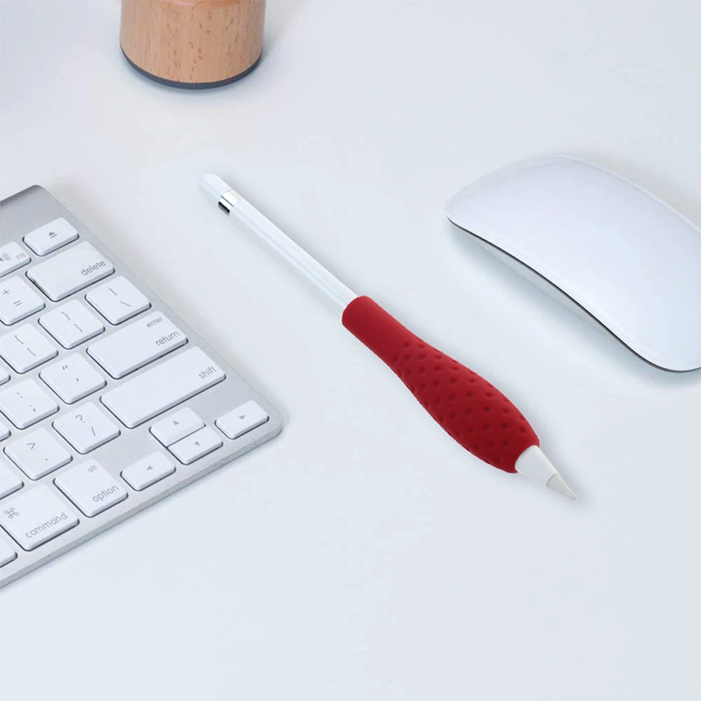 

Silicone Stylus Grip Protective Sleeve Cover For Pencil Anti-Slip Lightweight Shockproof Scratch Resistant Pen Protector
