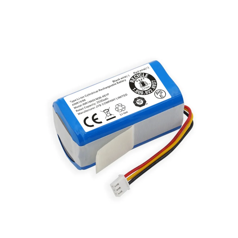 14.4V Li-ion Battery for CECOTEC Conga 2299 2299 Ultra Home Vital Robot Vacuum Cleaner for LIECTROUX C30B / INR18650 M26-4S1P