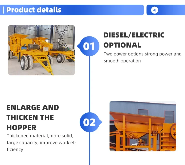 Stone processing box crusher Jaw crusher rock crushing equipment for sale