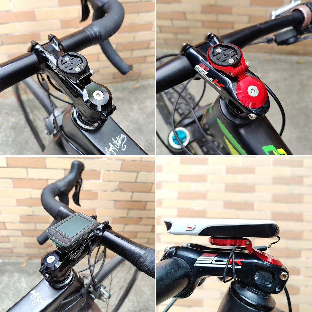 XODCK Out Front Road Mountian Bike Stem Manubrio Supporto regolabile per Garmin Edge Wahoo Elemnt Bryton IGPSPORT XOSS Magene