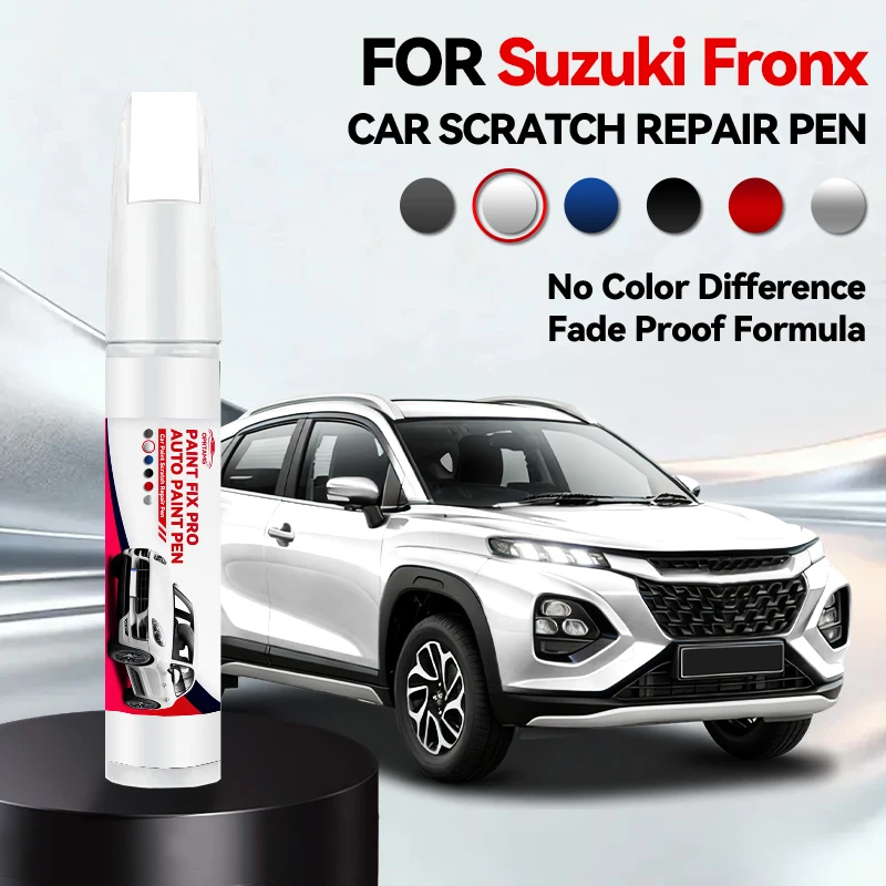 

Ручка-корректор для ремонта лакокрасочного покрытия автомобиля Suzuki Fronx 2023-2025: аксессуары для устранения царапин, цвета: белый ZHJ, черный ZJ3, коричневый, серый, синий, красный