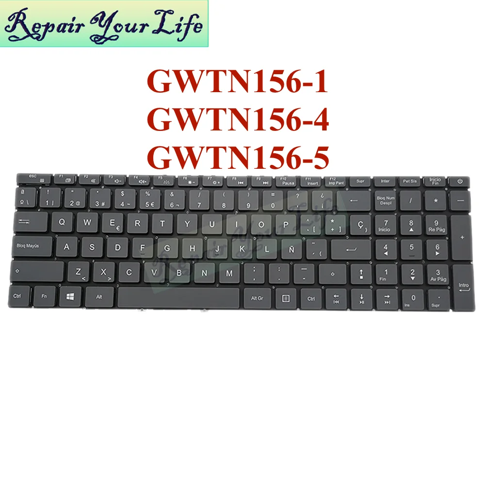 

GWTN156 US Spanish Keyboard for Gateway GWTN156-1BL GWTN156-1BK 1GR 1RG GWTN156-4BK 5BK GWTN156-4BL 5BL Notebook teclado New