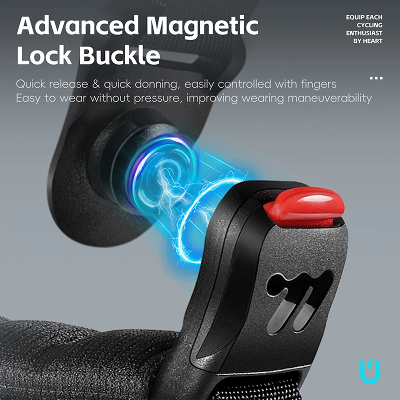 WEST BIKING خوذة ركوب الدراجات المتكاملة الهوائية تنفس دراجة خوذة قفل مغناطيسي مشبك مستقرة الرجال النساء خوذة الدراجة البخارية #4