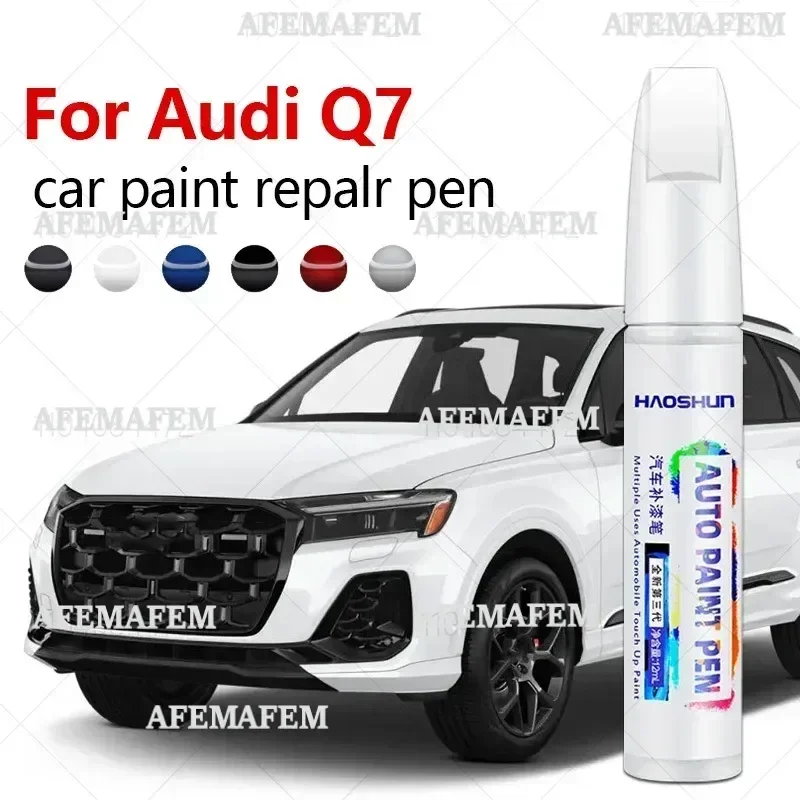 Paint Repair Pen Touch Up Scratch Remover DIY Auto Accessories Black White  Brown Silver Gray Red For Audi Q7 2005-2025 4L 4M