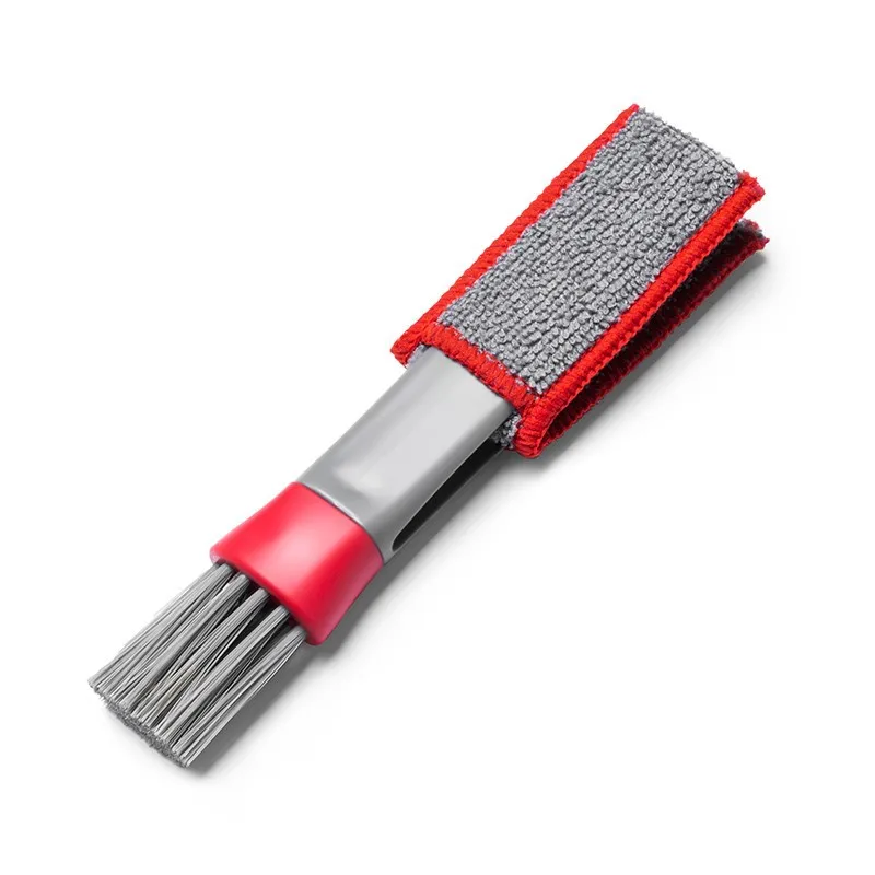 Car Air Vent Double Head Brushes Multifunction Auto Air Conditioner Car Cleaning Tools Dusting Interior Detailing Tool Brush image 5