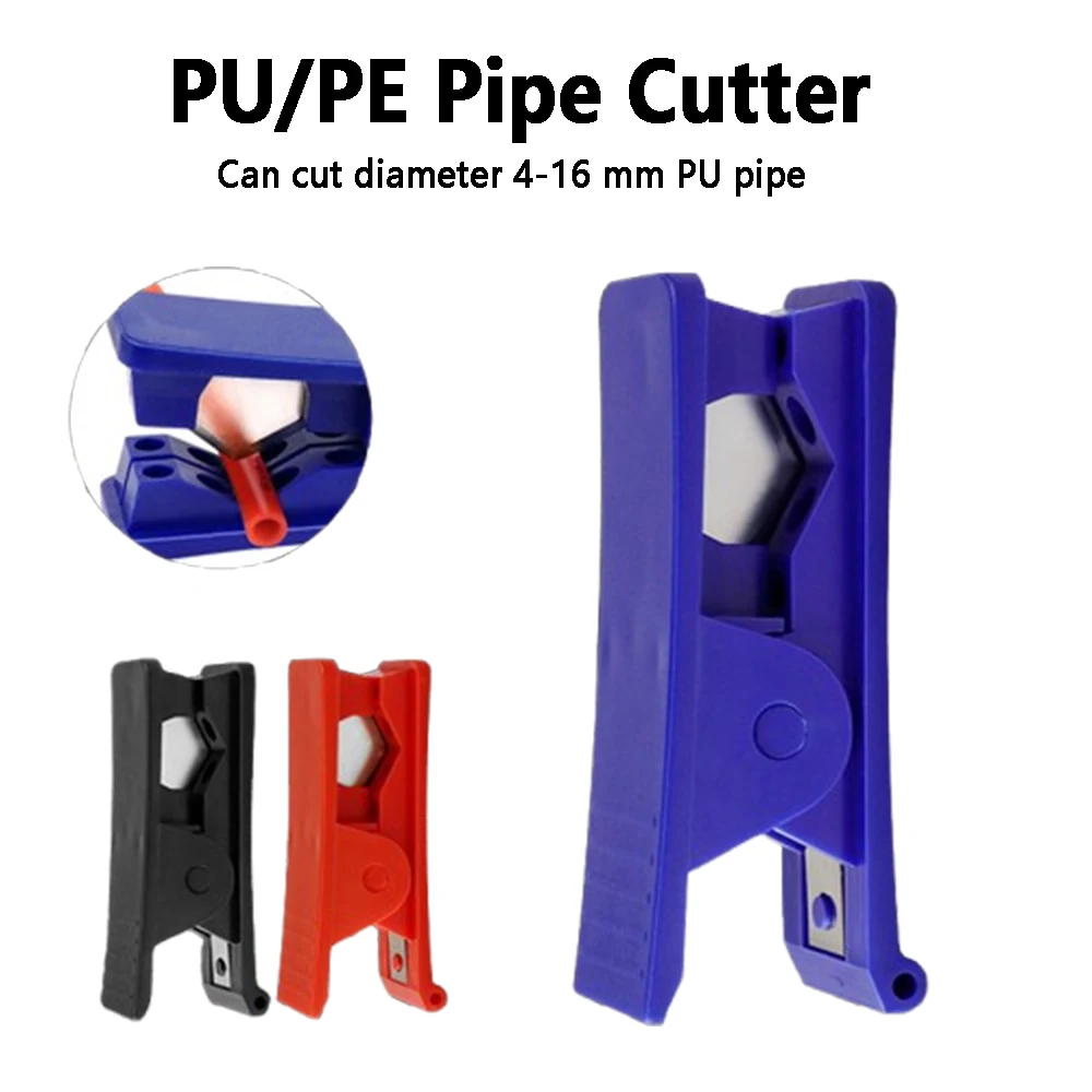 

1Piece Mini PE Tube Cutter Soft Tube Divider PU Tube Cutting Knife Pneumatic Scissors for 4-16 mm PU Air Tube Cutter
