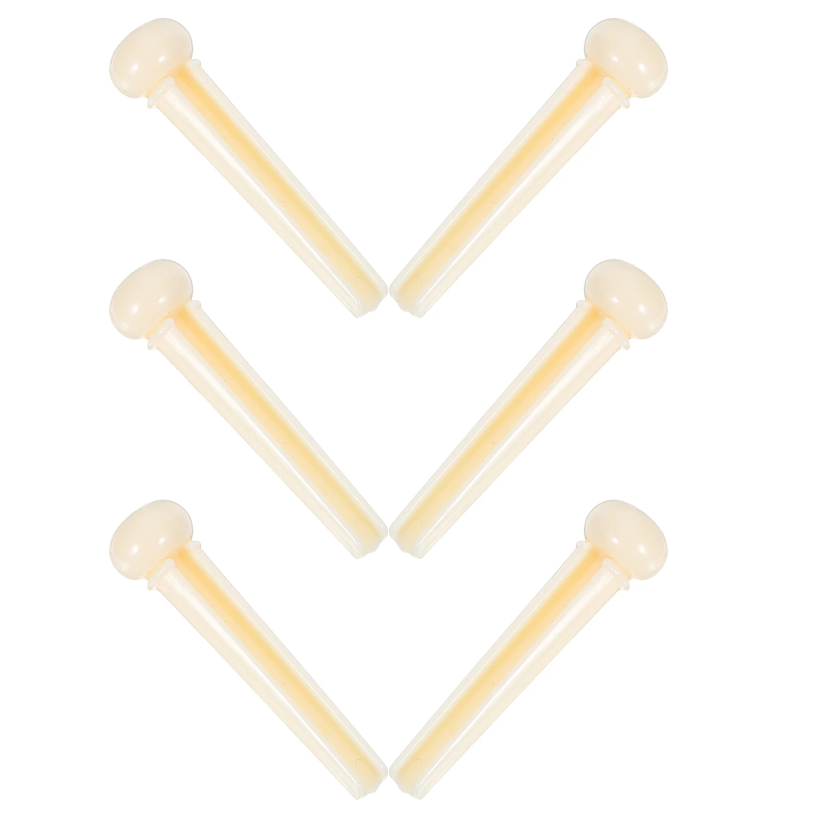 

6pcs Acoustic Guitar String Pins Replacement Brass Pegs For Fenda 6-String Bass Guitar Bridge Sturdy Standard