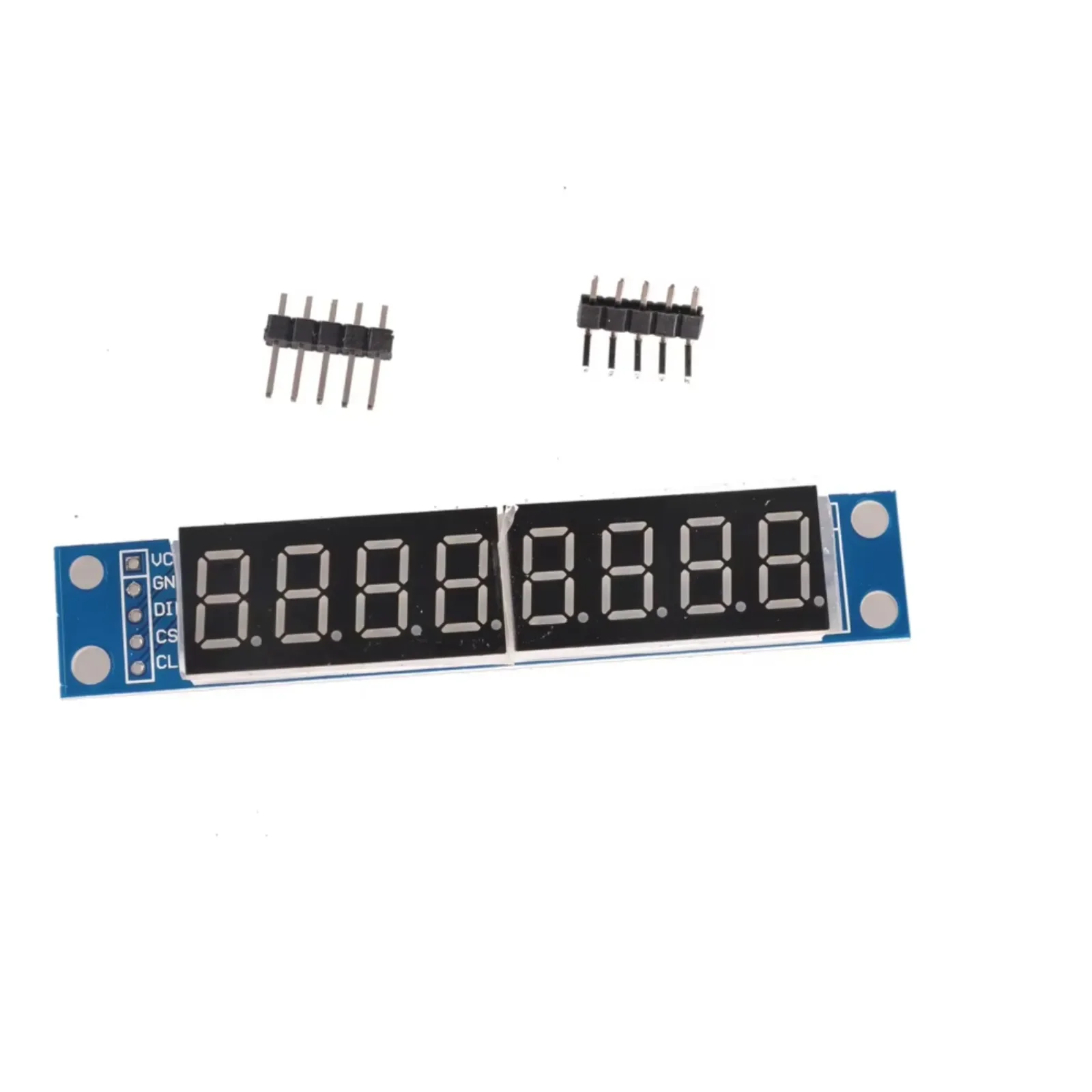 MAX7219 8-Digit 7-Segment LED Display Module 5V Red Microcontroller Compatible Digital Tube Board for DIY RC Robot Car