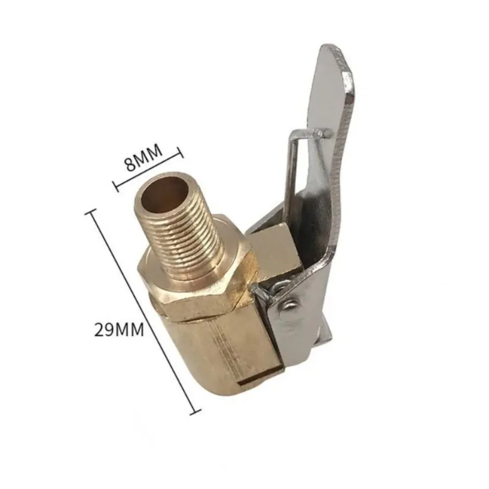 Bandenpompmondstuk - Auto opblaasbare snelkoppeling luchtpomp schroefmondstuk, universele auto luchtventiel adapter auto band accessoire