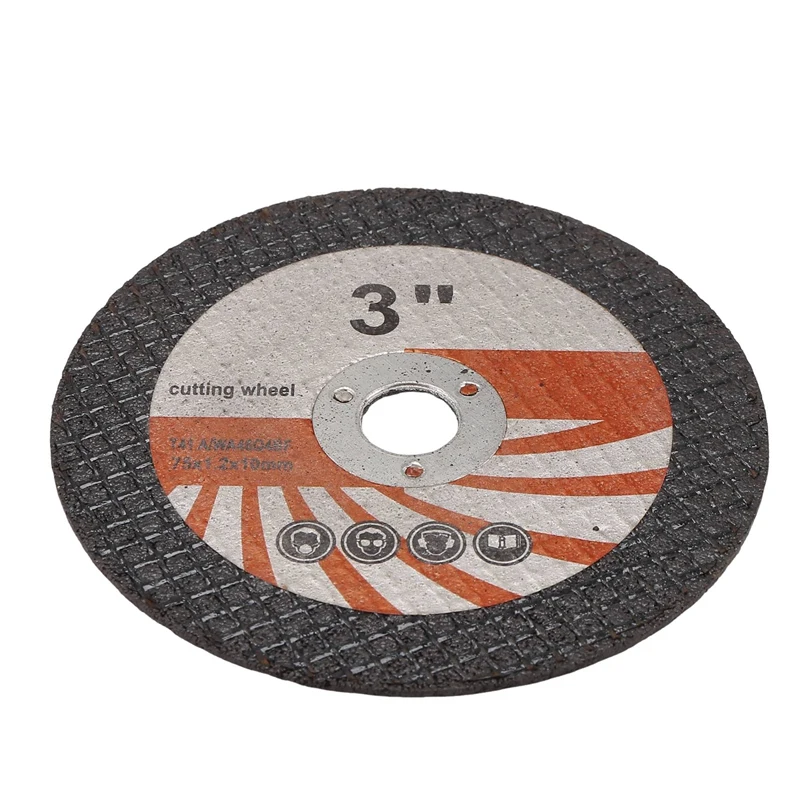 ●10PCS 75Mm Mini Cutting Disc Circular Resin Grinding Wheel for 10Mm Bore Angle Grinder Wood Tile Cutting Disc Power Tool