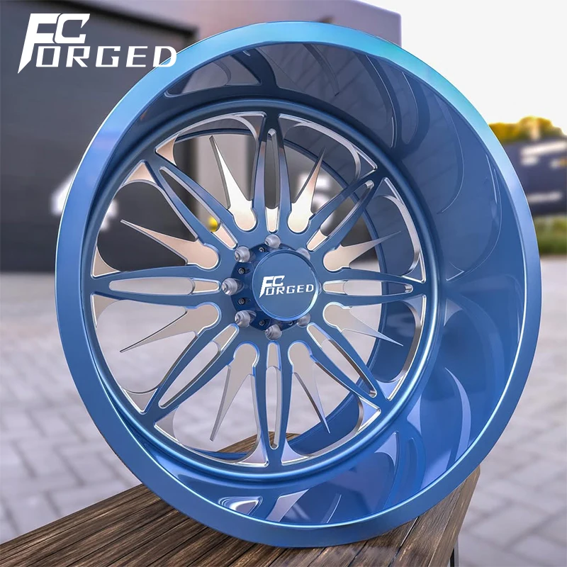 Factory Custom Forged Wheels  18 19 20 21 22 23 24 26 Inch Rim Polished Finish Alloy Wheels for Luxury Car