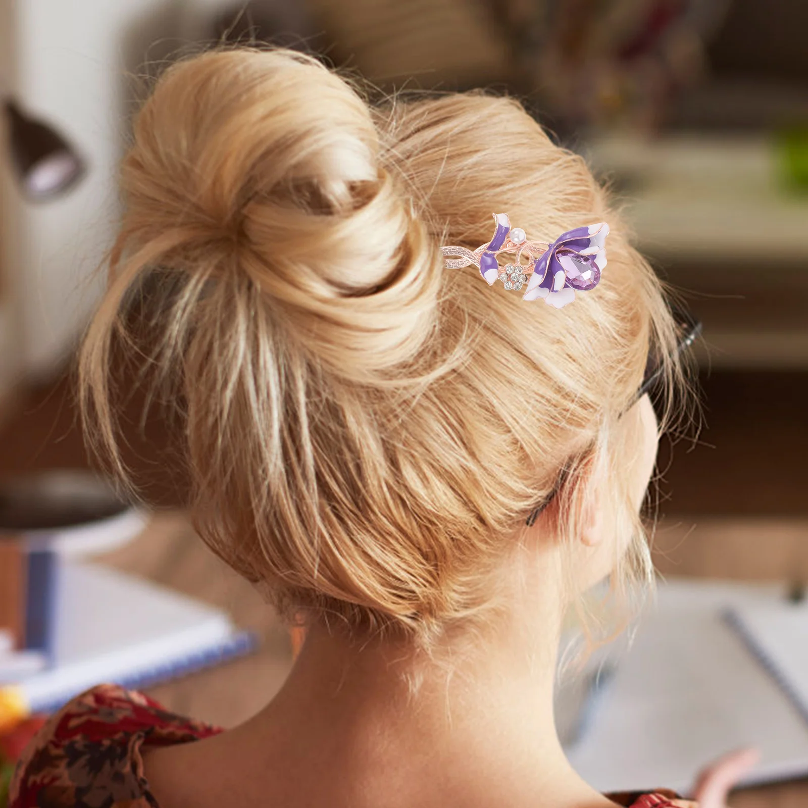 

3pcs Hanfu Hair Accessories Vintage Metal Hairpins Traditional Bun Forks Styling Hair Sticks For Women Chignon Updo Holders