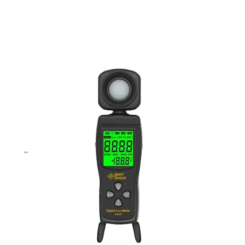 VA067 LCD Digital Light Photometer Lux Tester UV Radiation Detector 1~200000 Lux 4% Accuracy Illuminance Measuring Gauge
