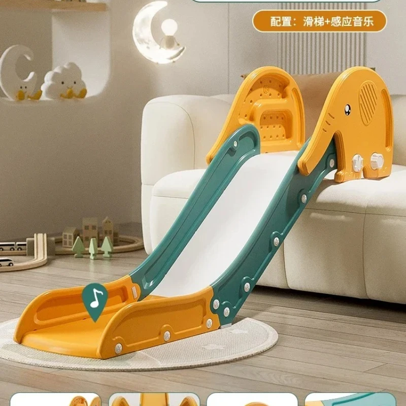 

X-S Простая складная горка для детей, для дома, для использования в помещении, для больших игрушек