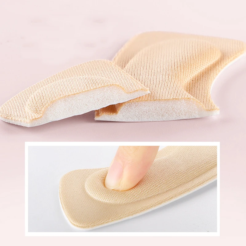 3 คู่กาวสติกเกอร์ส้นสติกเกอร์ Insoles Patch Anti-Pain Cushion Pads Heel Care Heel Protector กีฬารองเท้าผ้าใบรองเท้า