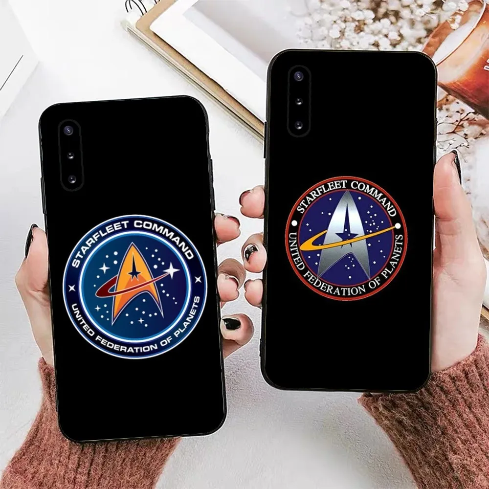 S-Star Trek Ships Logo Phone Case For Samsung Galaxy A13,A21s,A22,A31,A32,A52,A53,A71,A80,A91 Soft Black Phone Cover