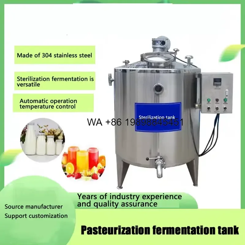Wmwmnu for Automatic Almond Cheese 60L Goat Portable Small Yogurt Mini Milk Pasteurizer