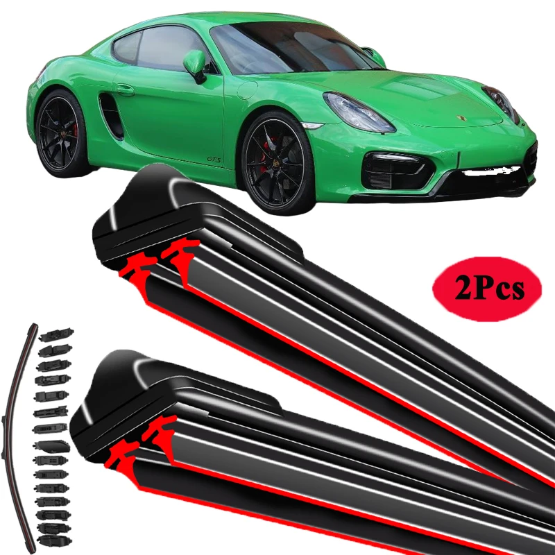

For Porsche Boxster Cayman 981 981C 2012 2013 2014 2015 2016 Front Windscreen Windshield Wipers Car Accessories Car Wiper Blades