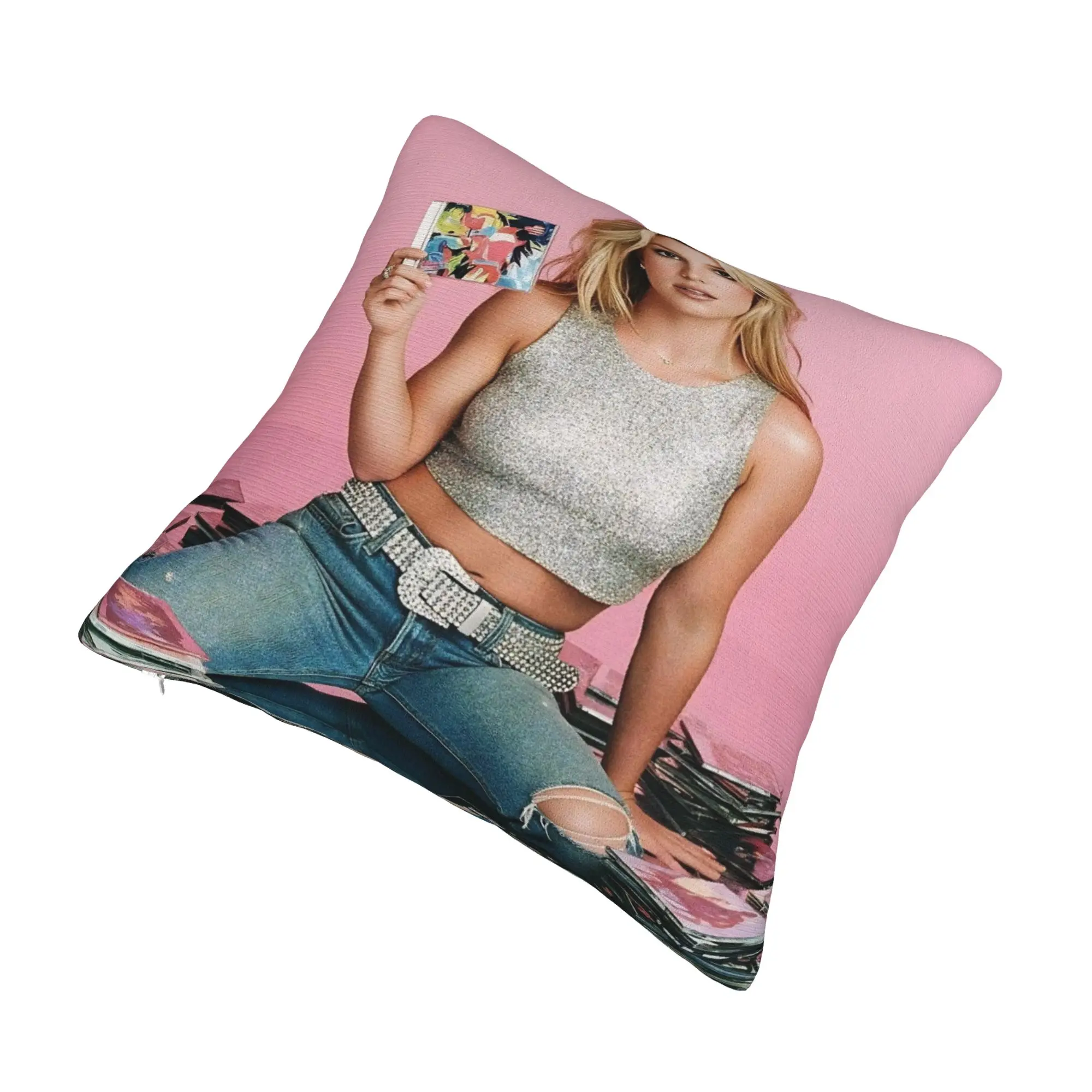 Singer Britney Spears Pillow Covers Accessories Printing Cushion Cover Gift  Pillow Case Cover Bedroom Multi Size