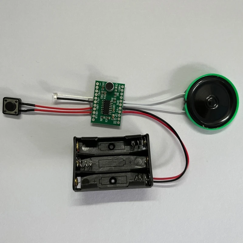 Запись и звуковой модуль управления светом. Воспроизведение со световой активацией. 4-х минуты сухой батареи. Запись с датчиком света. ABDQ.