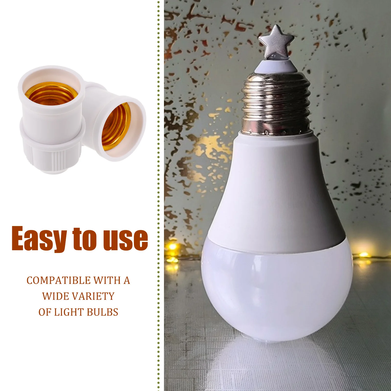 10 قطعة E27 حليبي الأبيض قلادة مقبس الإضاءة سهلة التركيب مصباح إصلاح أجزاء استبدال حامل المصباح تركيبات للإضاءة DIY بها بنفسك #6