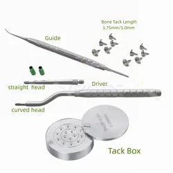 Dental Bone Tack Titanium Pins Holder Membrane Fixation Stabilization Pin Handle GBR Applicator Nails Dispenser