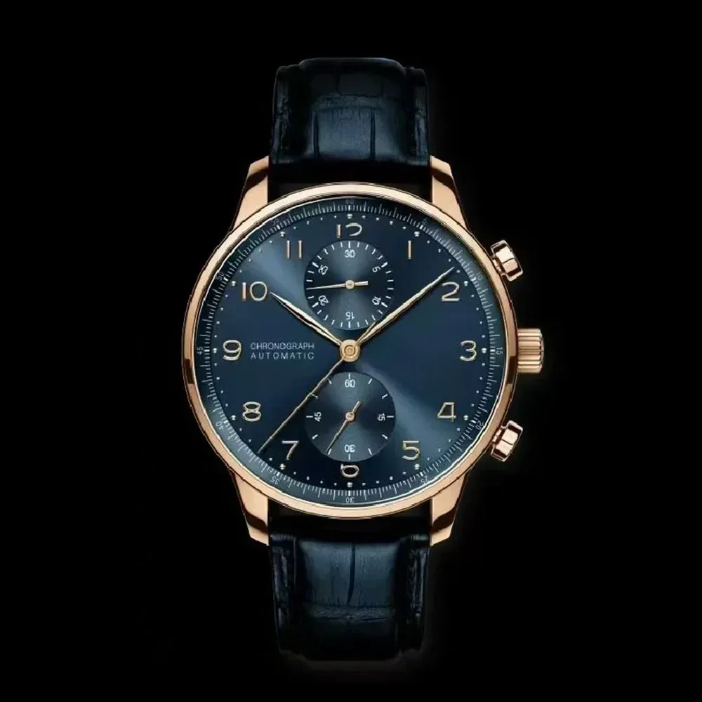 Dames herenhorloges Grape Chronograph Series Automatische mechanische horloges Multifunctioneel