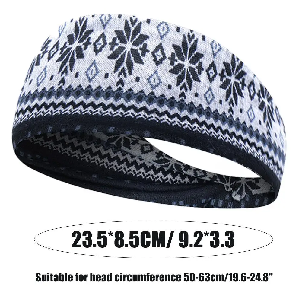 

New 1pcs Outdoor Sports Hair Ear Cover Women Men Running Headband Ear Warmer Winter Sweatband Ear Muffs Yoga Headband
