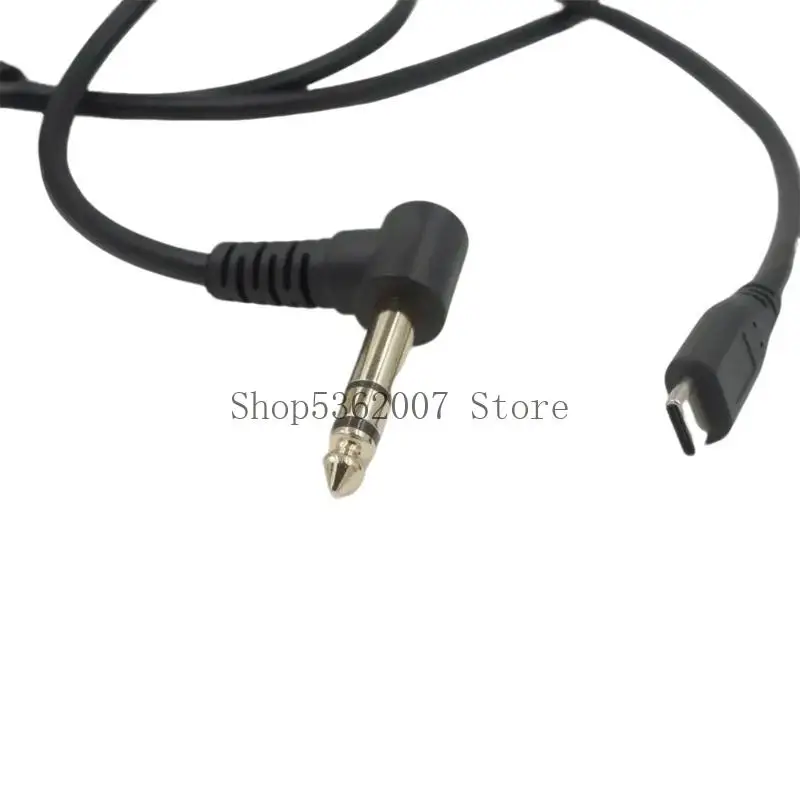 1 метра USB C до 6,35 мм двойной канал мужской кабельный проволока для высокого слухового 40JB
