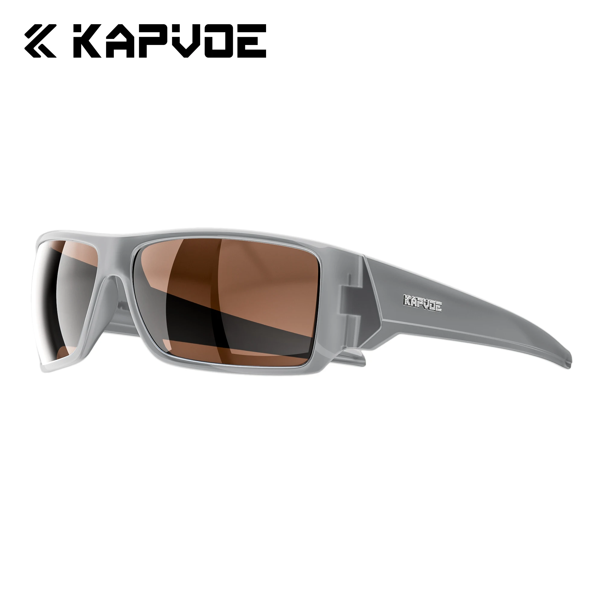 نظارات رياضية مستقطبة من KAPVOE، نظارات شمسية للدراجات الخارجية UV400، نظارات شمسية عصرية للمشي لمسافات طويلة، نظارات كاجوال للعطلات