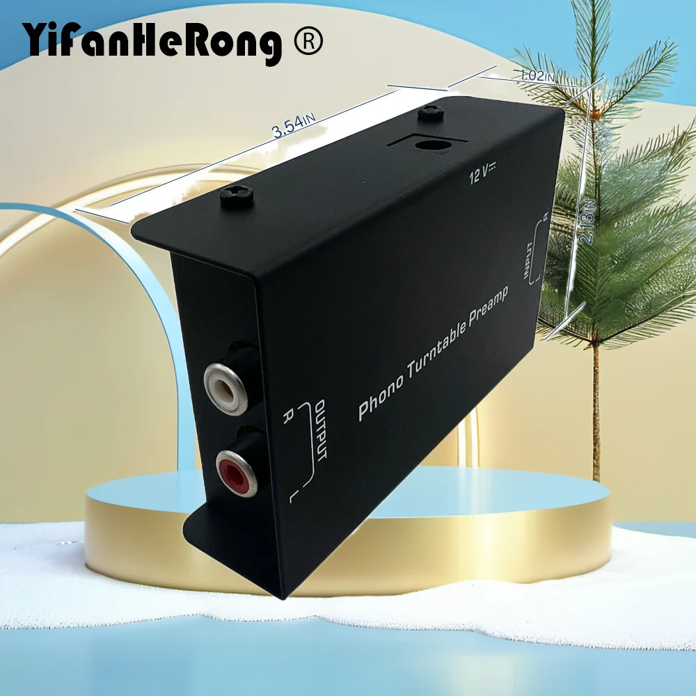 High Quality Preamplifier PP900 with EU/US Plug RCA Phono Preamp Turntable Preamplificador Pre Amplificador Phono