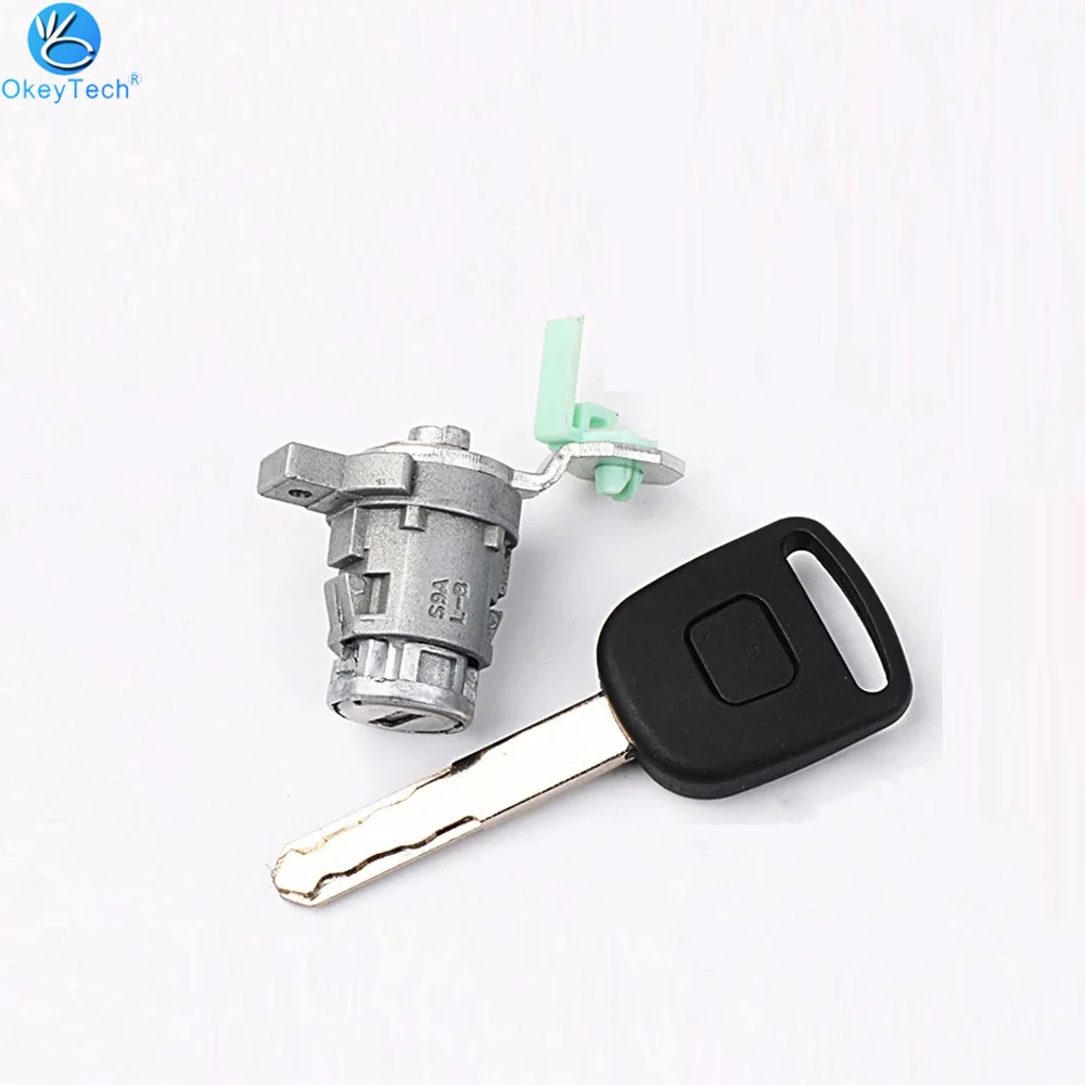 OkeyTech Car Left Driver Side Door Lock Ignition Cylinder For Honda CR-V Element 2002-2008 Modification Replacement Door Lock