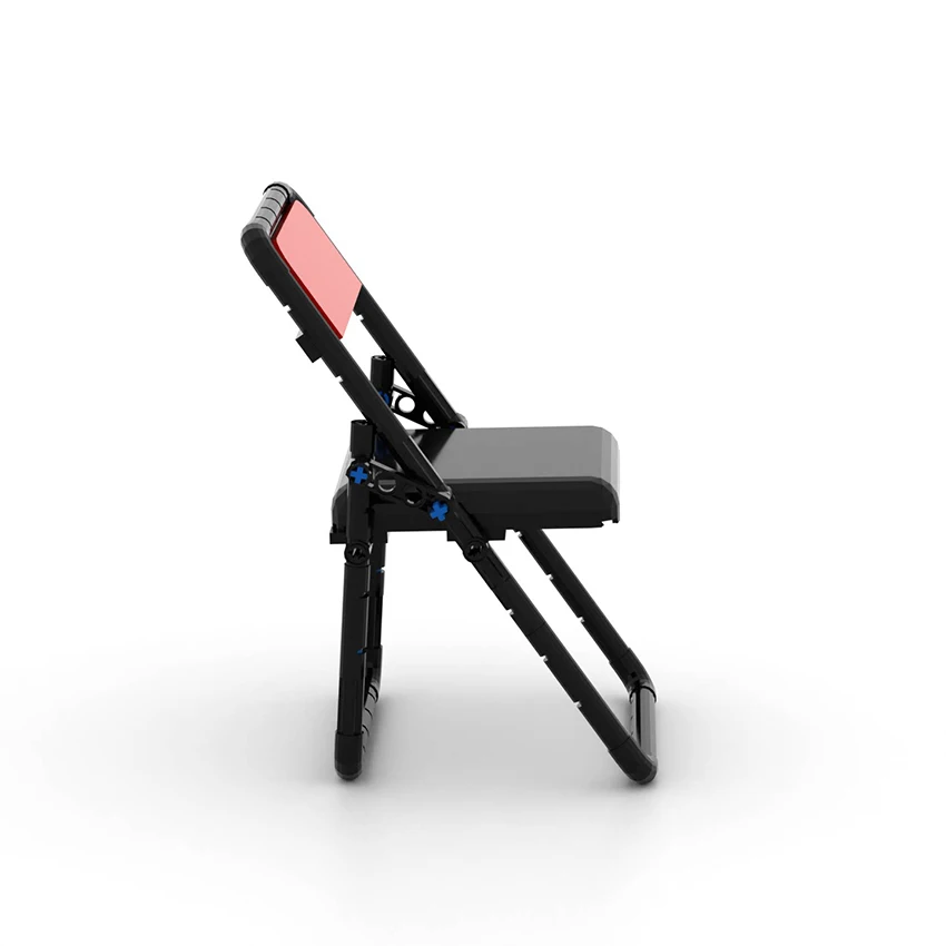 Technology DIY Bricks Building Blocks High Precision Folding Chair Educational Assembly Folding Stool MOC Creative Toy Particles