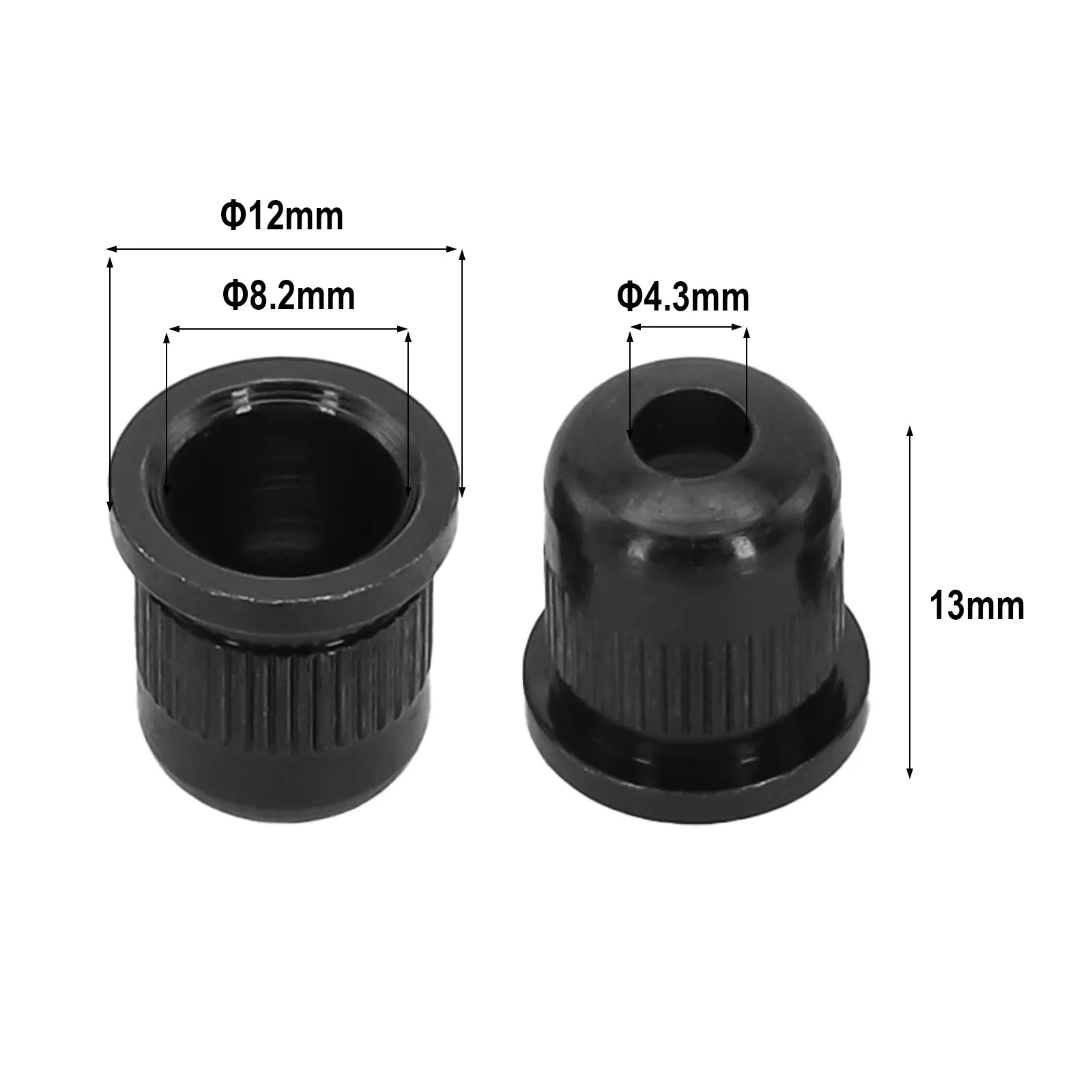 Bass Ferrules Replacement Bass String Mounting Ferrules Portable Zinc Alloy Body String Mounting Bass Projects