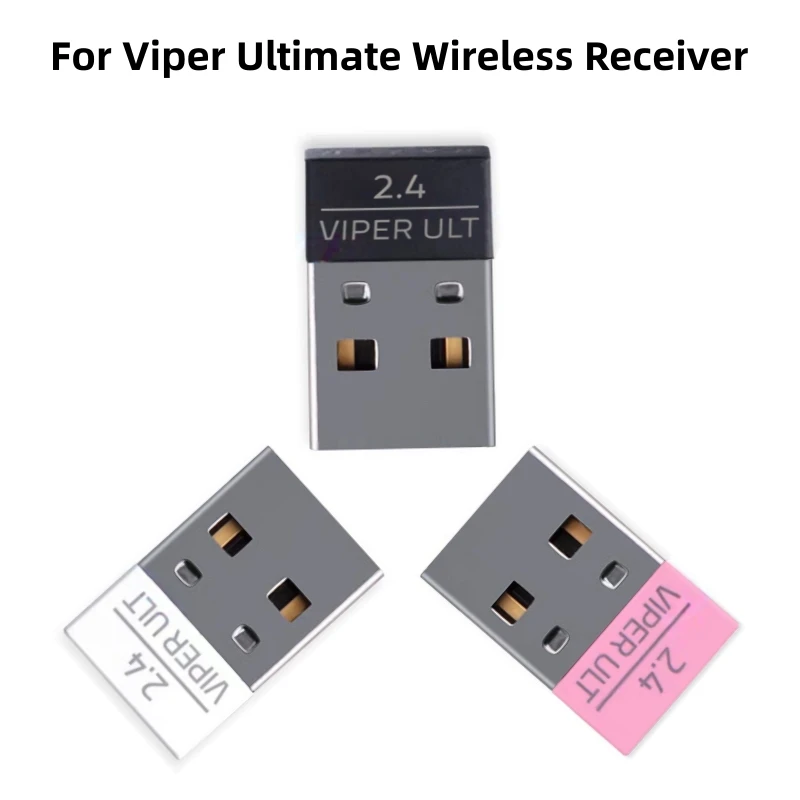 1 piece 2.4G USB Dongle For Razer Viper Ultimate Wireless Gaming Mouse  Adapter Receiver USB Replacement Accessorie
