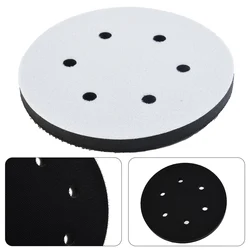 6 Inch 150mm 6-Hole Soft Interface Pad Hook And Loop Sanding Disc Buffer Sponge Interface Cushion Pad For Backing Pad Tools