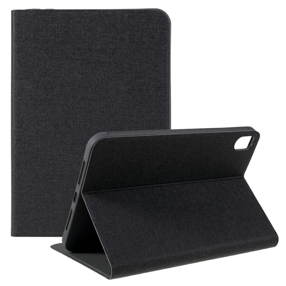 

X-LEVEL For iPad (2025) / iPad 10.9 (2022) Case Cloth Texture Leather Tablet Cover - Black
