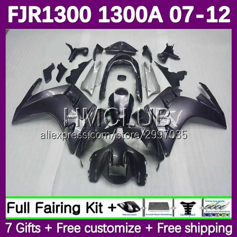 Fairing For YAMAHA FJR 1300 A C FJR1300A FJR1300 07 08 09 10 11 12 149No.5 FJR-1300 2007 2008 2009 2010 2011 2012 Stock color