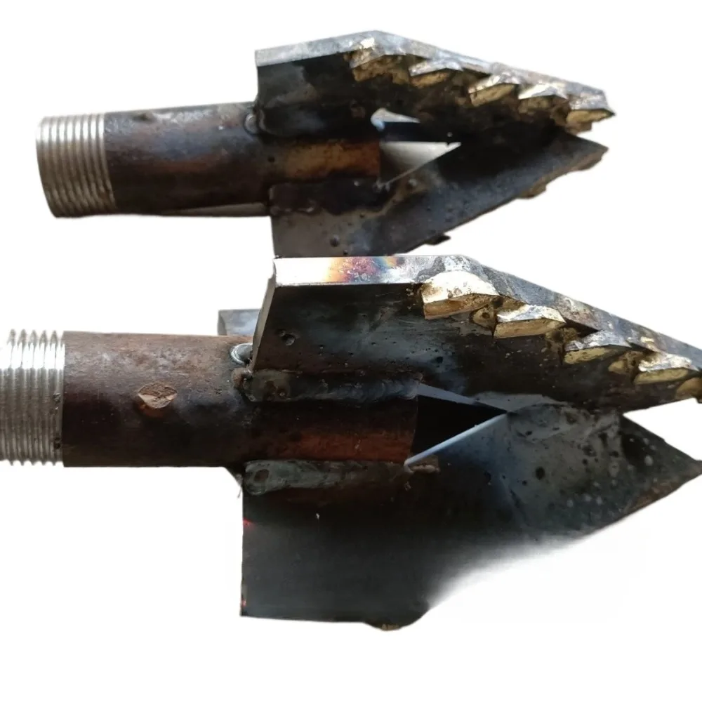 

Three blade alloy drill bit for well drilling household drilling machine one inch drill bit