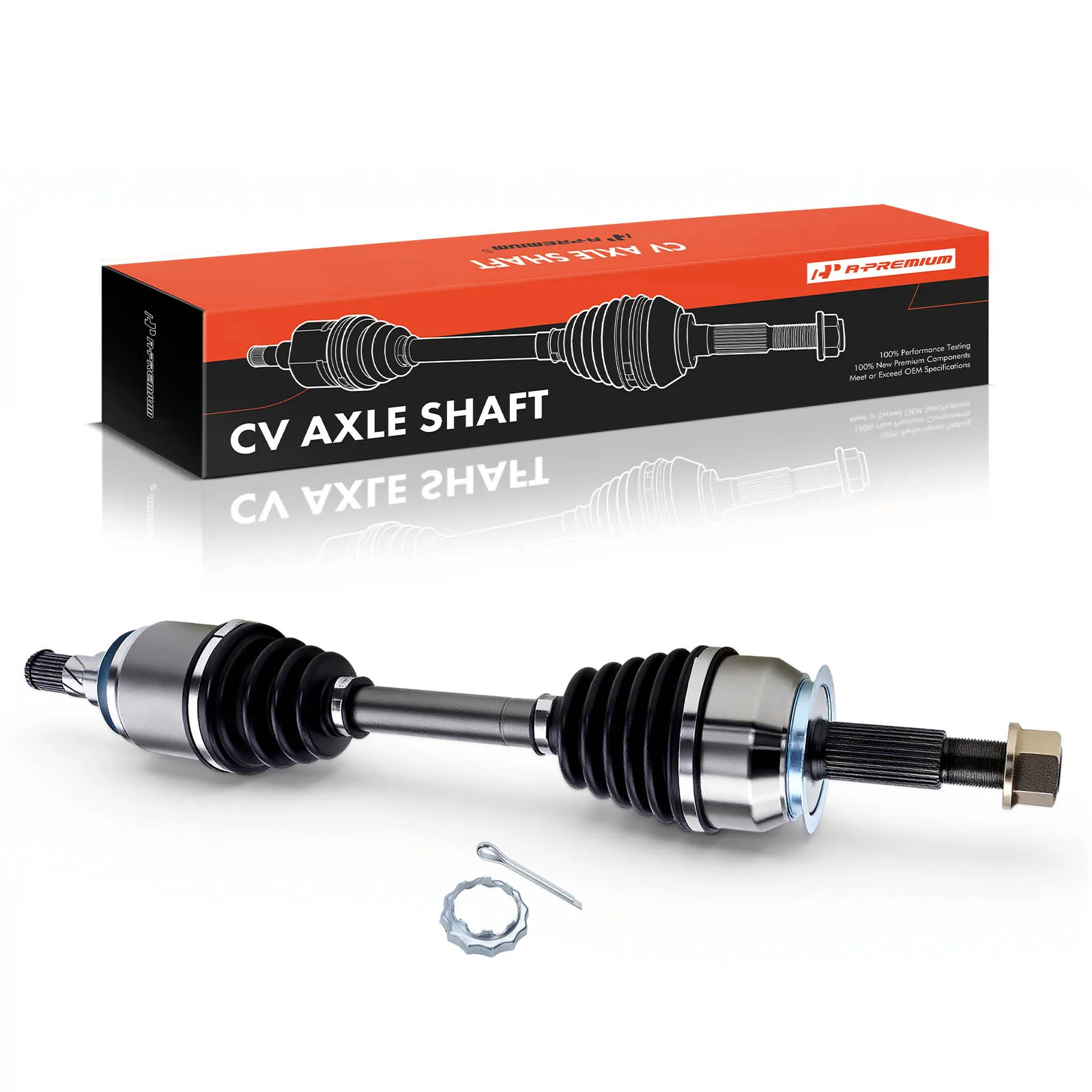 A-Premium Front Side CV Axle Assembly for Nissan Frontier 2005-2020 Pathfinder 2005-2012 Xterra 2005-2015 Suzuki Equator