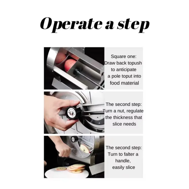 

Manual Fast Slicing Food Cassava Crisp Carrot Slicer Fries Cutting Potato Chips Cutter Machine Potato Chips Slicer Machine