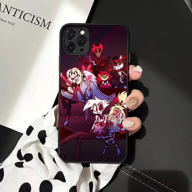 Hazbin Hotels Alastor Phone Case for iPhone 11 12 13 mini pro XS MAX 8 7 6 6S Plus X 5S SE 2020 XR case