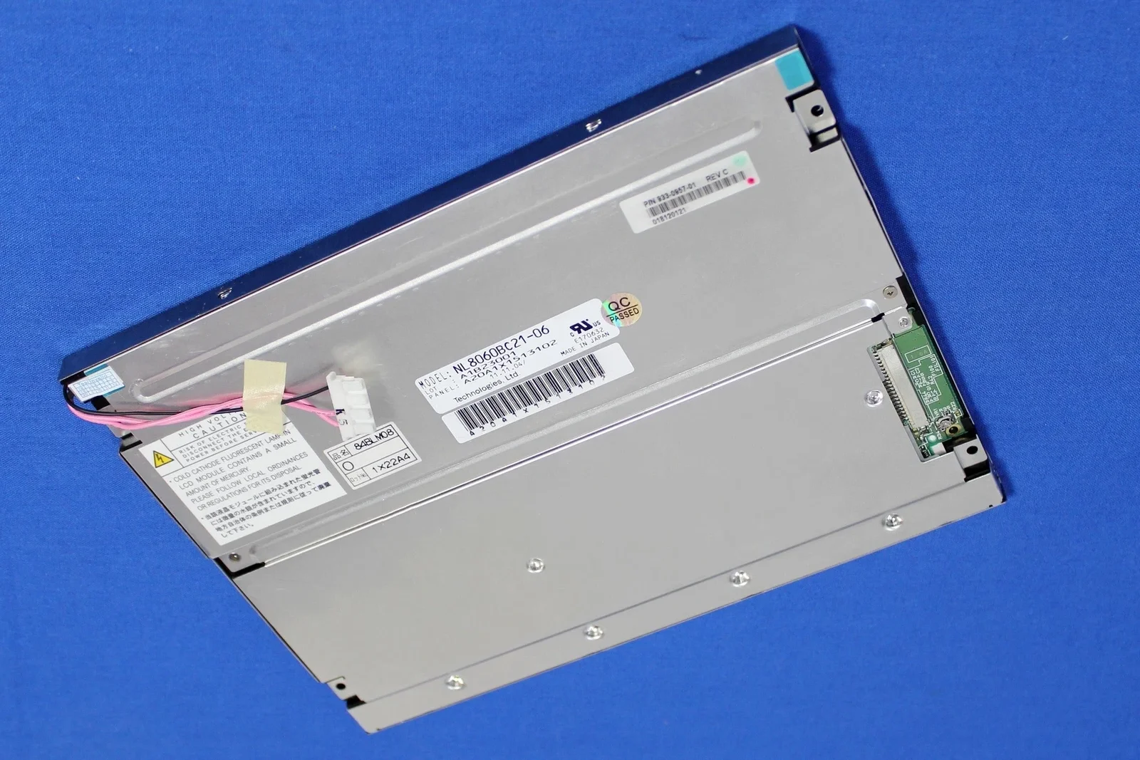 

NL8060BC21-06 LCD Display Screen