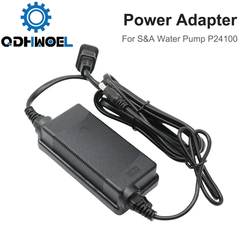 

QDHWOEL Power Adapter S&A Chiller Power Adapter 24V 1.5A 2A 5A for S&A Water Pump P24100 P2450 P2430